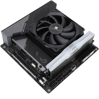 Cooler Procesor Thermalright AXP90-X53 Black Cooler CPU Low Profile 53mm, Ventilator 2700RPM Silentios, Compatibil AM4/AM5/Intel 1700