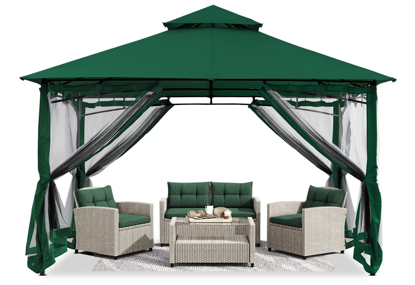 Foisor ABCCANOPY DP Gazebo26 2.5x2.5 m, plasa, impermeabil