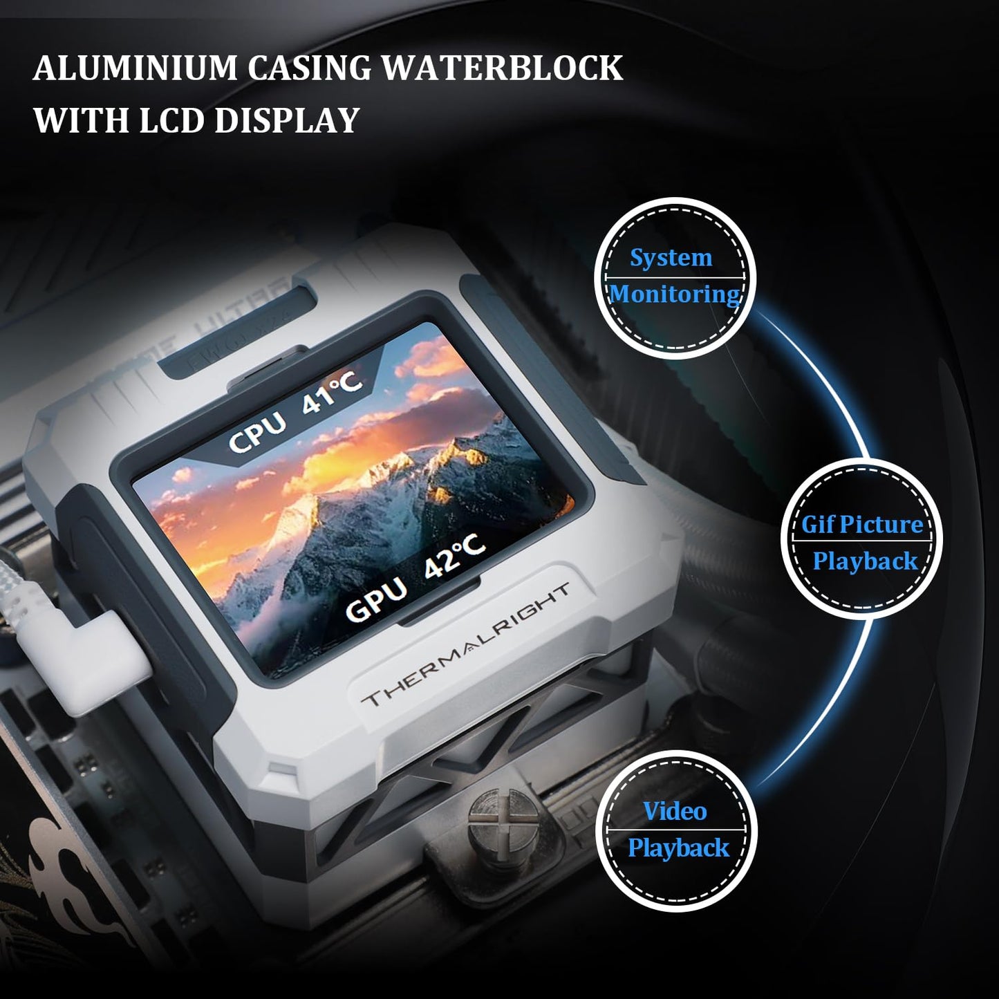 Thermalright FrozenWarframe 240 White ARGB