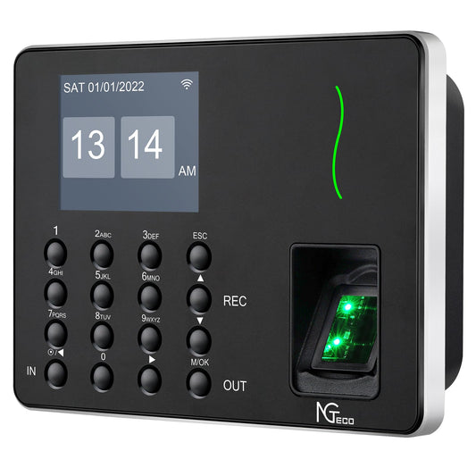 Aparat de Pontaj NGTeco W2 Biometric WiFi cu amprenta si APP iOS Android