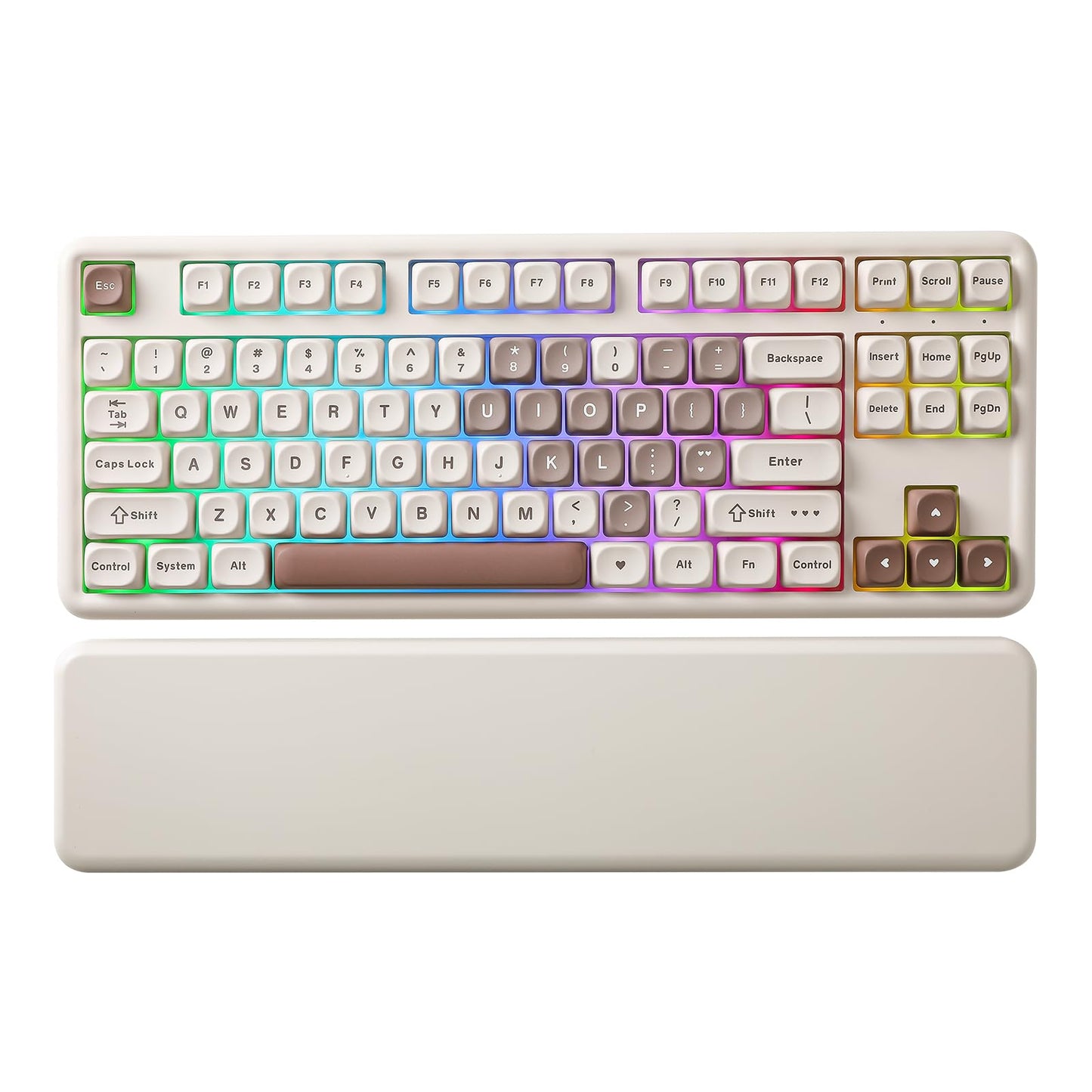 Tastatura mecanica YUNZII B87 Wireless 87 taste RGB hot-swap