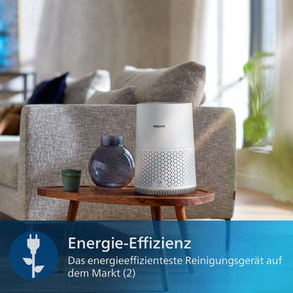 Purificator de aer PHILIPS Seria 600 pentru incaperi de pana la 44 m², alb