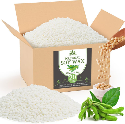 Ceara naturala de soia Waxcanpy pentru lumanari, 20lb