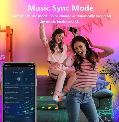 Banda LED RGB 15m Neon Rope Light App Remote IP65 Outdoor
