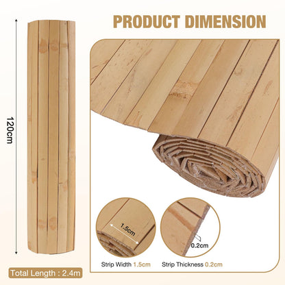 Panou perete Bamboo Wall Panel 1.2x2.4m bambus natural