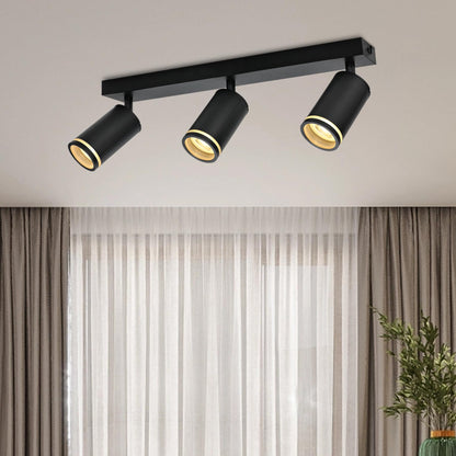 Spot luminos White 3 becuri GU10 aluminiu rotativ 2250 lm