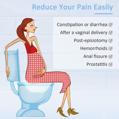 Cada sezut Aiaoxo Portable Bidet Insert 2.2 L PP pentru toaleta