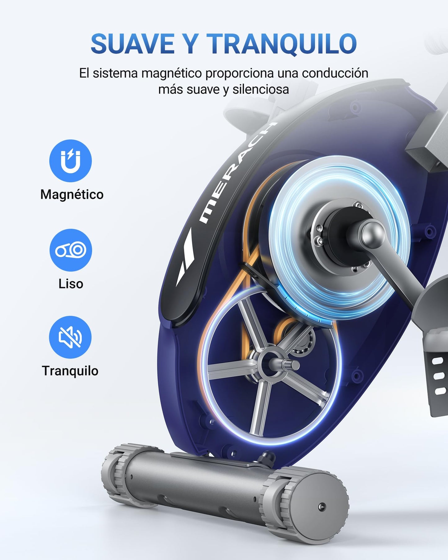 Bicicleta fitness MERACH MR-S15H1 pliabila 4 in 1 rezistenta magnetica