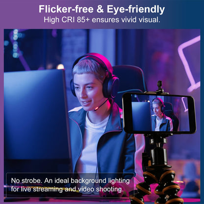 Spot LED DUSKTEC RGB Alexa 10W 1000 lm Bluetooth APP