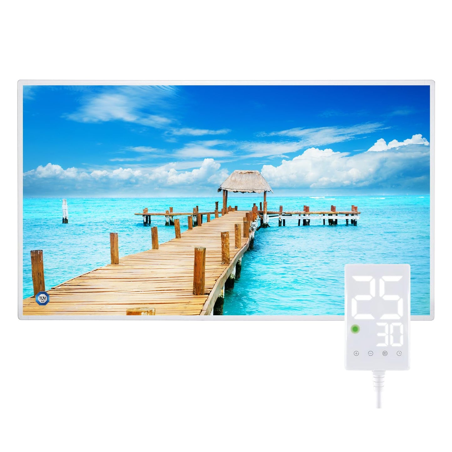 Incalzitor Infrared Hocosyme 1000W Lake, Termostat Tactil