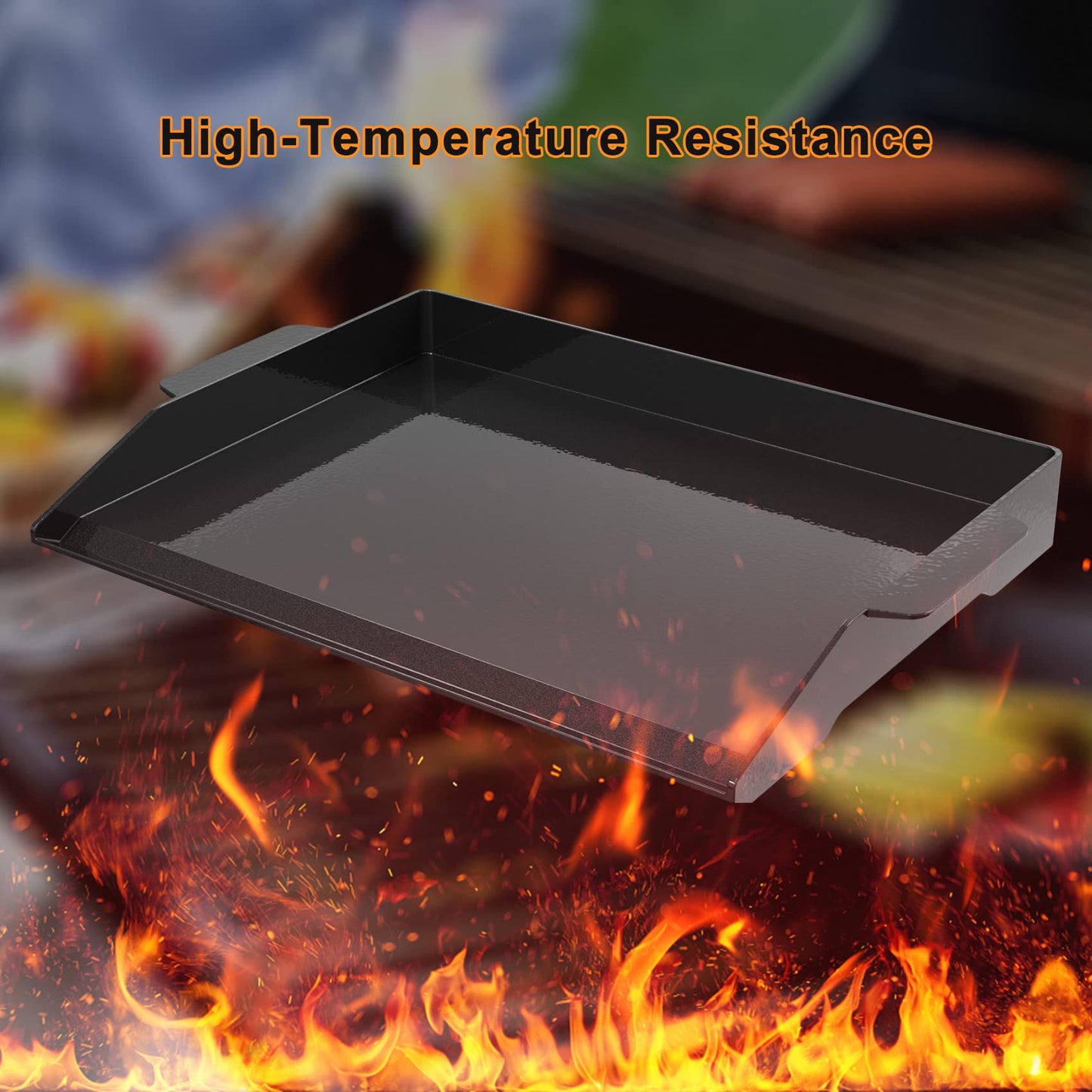 Gratar onlyfire Lucido fonta emailata 58.6x40.5 cm antiaderent