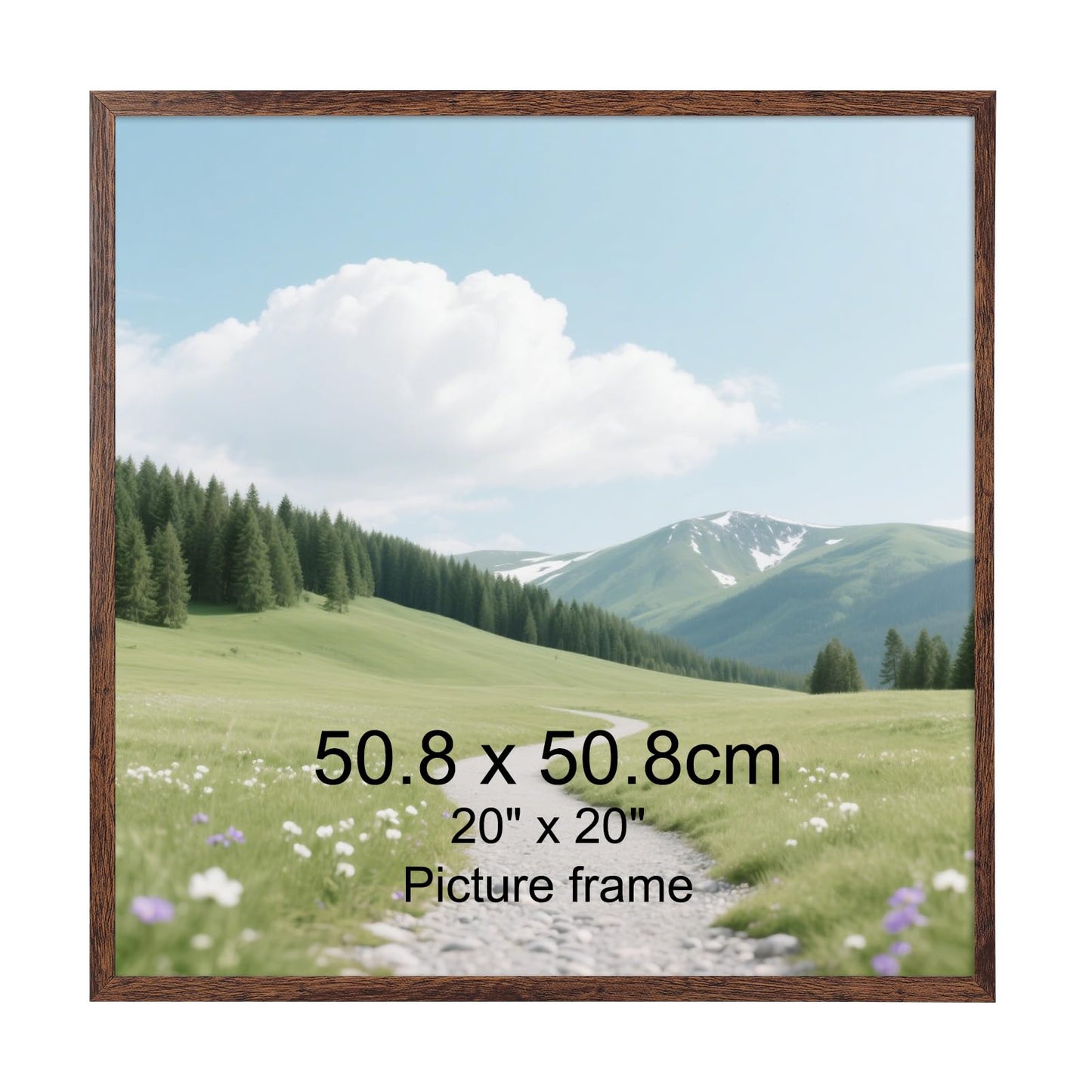 Rama poster EYMPEU 61 x 91.5 cm aluminiu negru montare perete