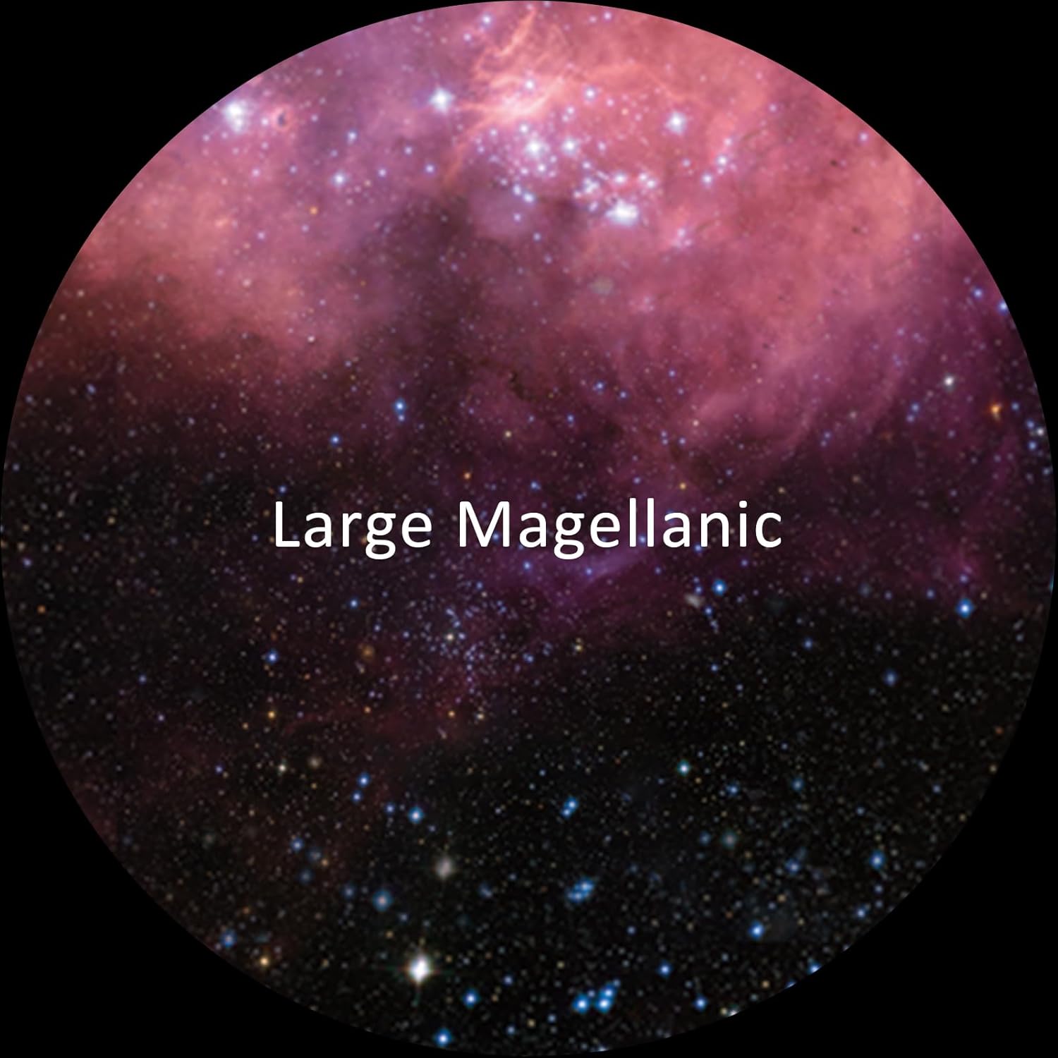 Realistic Discs for Ainael Meteor and Galaxy Projector - 5K Ultra HD Slides for Home Planetarium, 6-Disc Set Without Projector (Nebula 1)