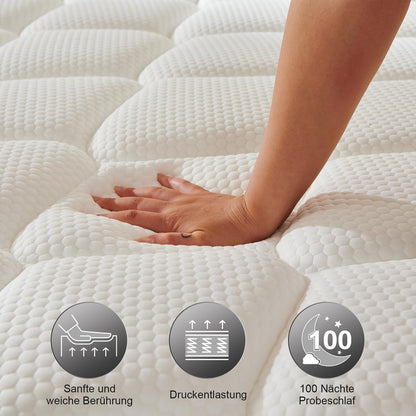 Saltea Twirest Colchon ortopedico de 7 zone 160x200 cm, 25 cm