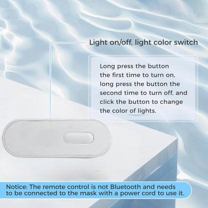Masca faciala DuckDik Facial 1 LED 7 culori silicon flexibil