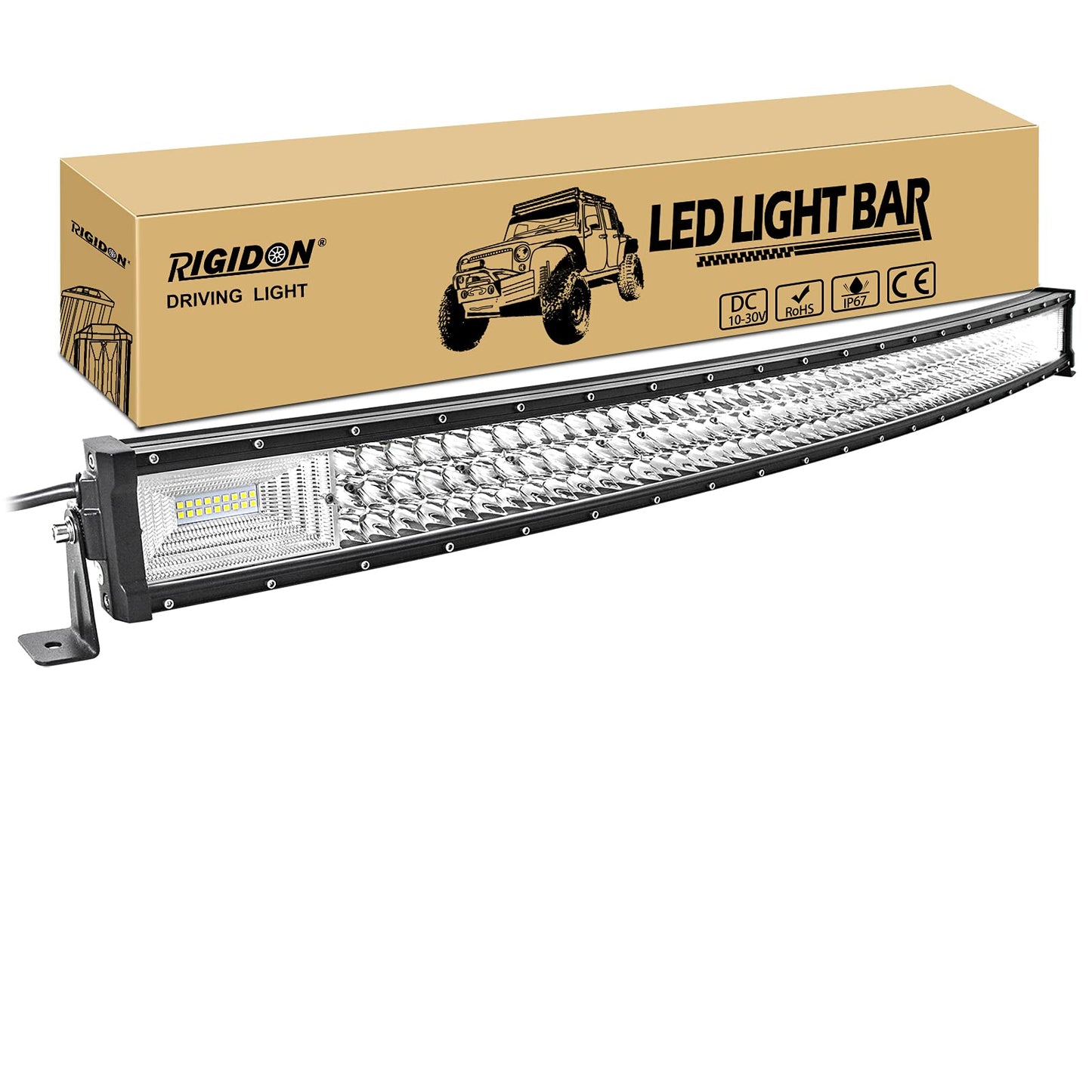 Bara LED RIGIDON YY-07-7D-42in-540-C 540W 6000K IP67 42 inch