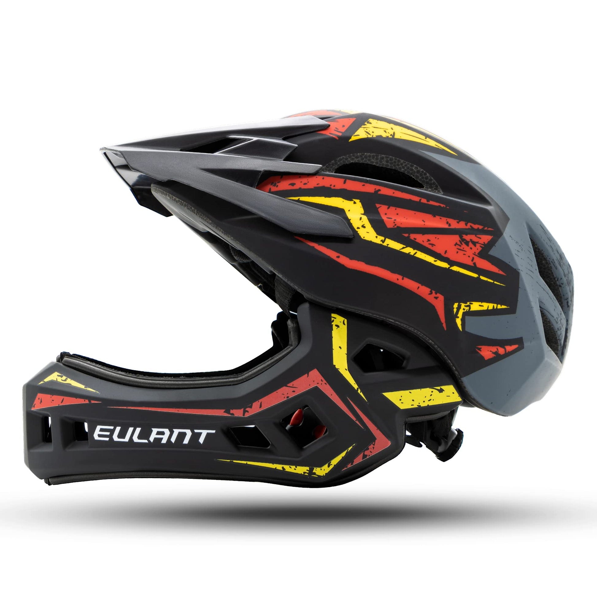 EULANT Kids Bike Helmets,Skate Helmet for Boys & Girls,Full Face Helmet with Chin Guard for Cycle Scooter Roller Skates Motorbike