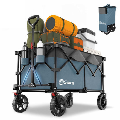 Carucior pliabil Sekey XXL Plus 200 L, 200 kg, roti off-road