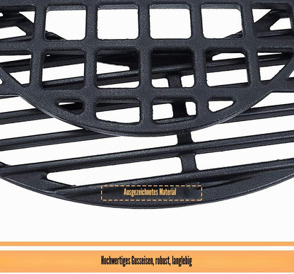 Gratar de gatit GFTIME din fonta pentru gratare Weber pe carbune de 57 cm