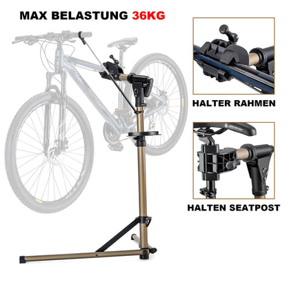 Suport reparatii biciclete CXWXC T355 36 kg, 360, pliabil