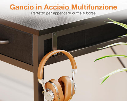 Birou Coleshome HRO-r26 120 cm cu 2 prize si 2 porturi USB