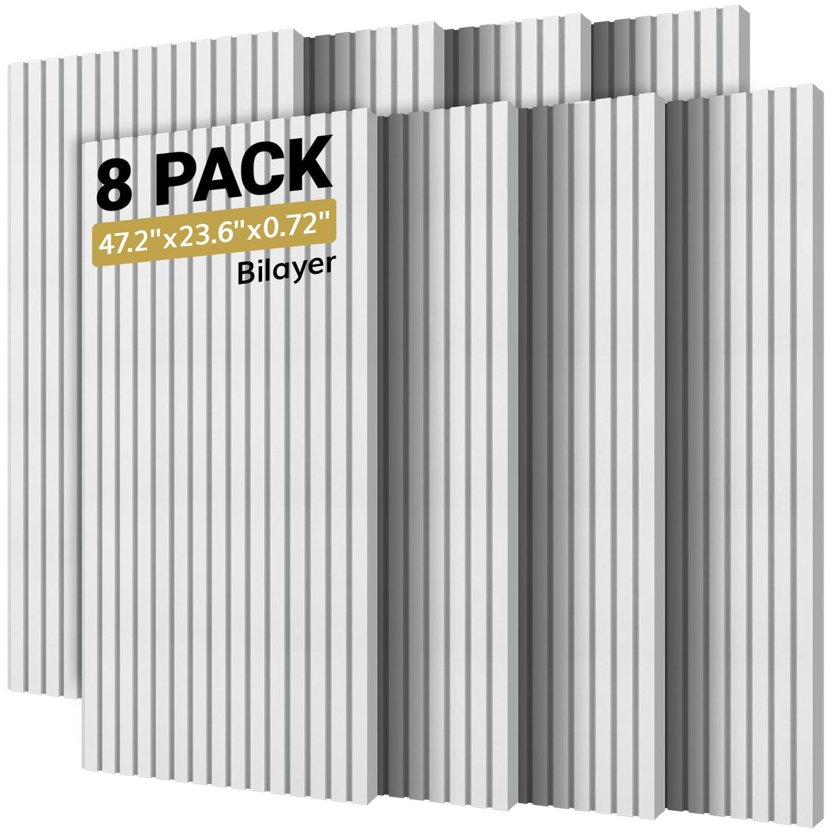 Panouri acustice TONOR 4 Pack 121.9 x 59.9 cm autoadezive