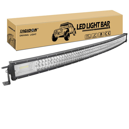 Bara LED RIGIDON Curved Thin Slim 52 inch 675W 6000K IP67