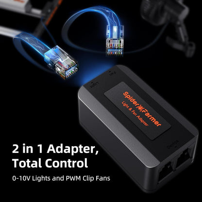 Spider Farmer GGS Controller Kits, Smart Environmental Controller, Temp Humid Light Sensor and Adapter, Ideal for Indoor Grow Cycle System Auto Management