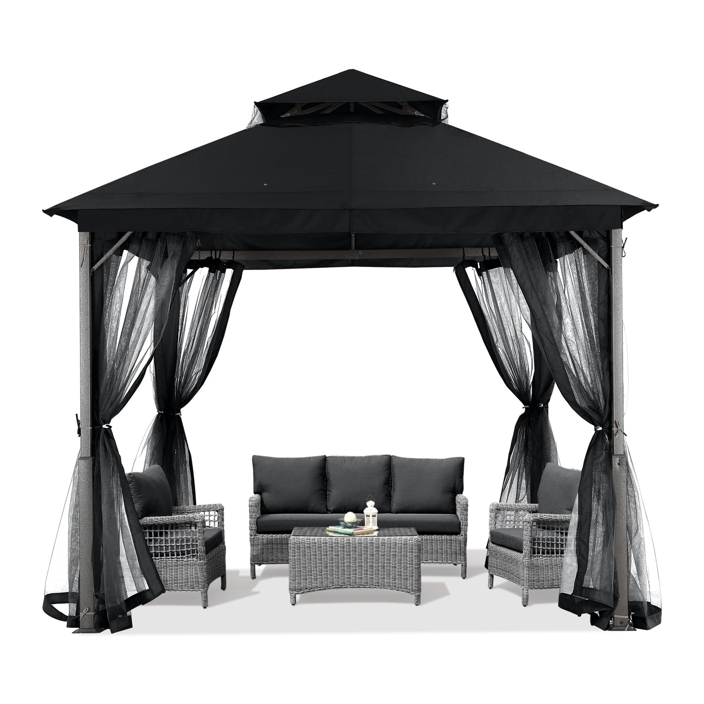 Foisor ABCCANOPY DP Gazebo26 2.5x2.5 m, plasa, impermeabil