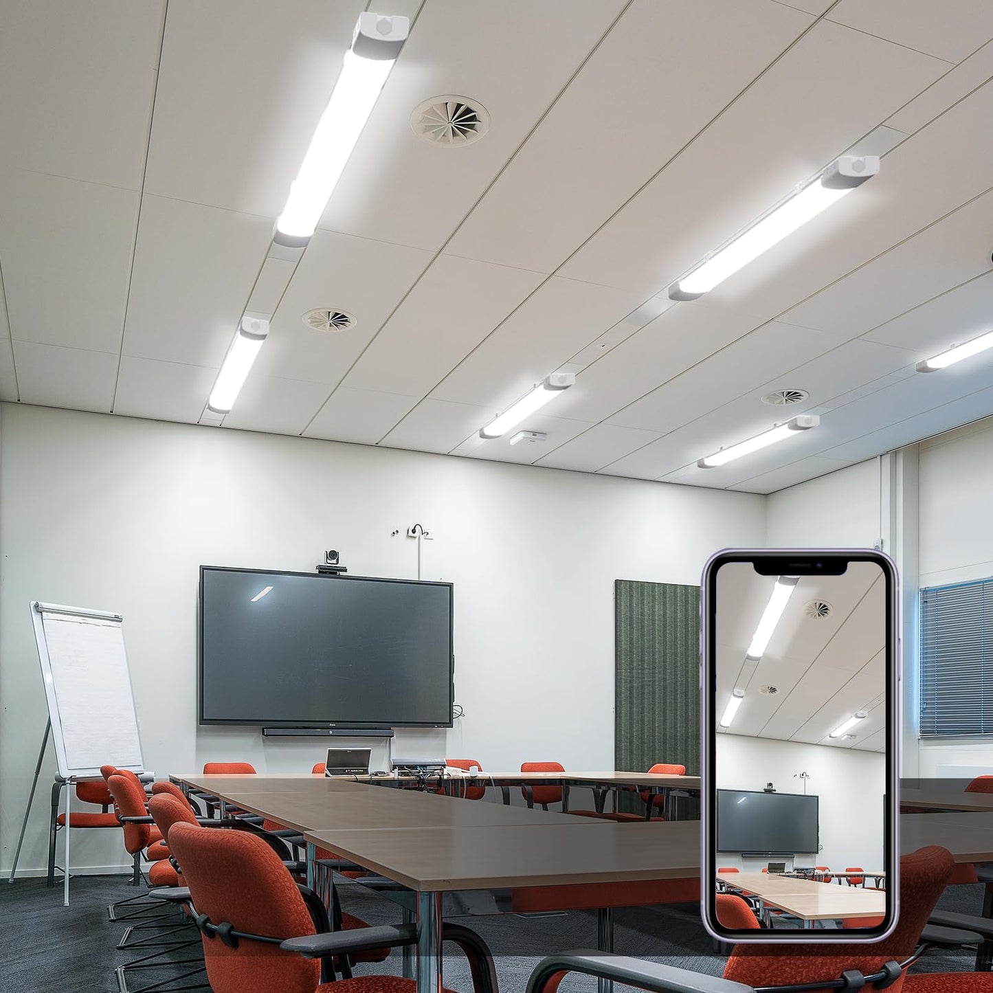 Lampa LED Modlicht Wet Room 150 cm 45W 5000K IP65