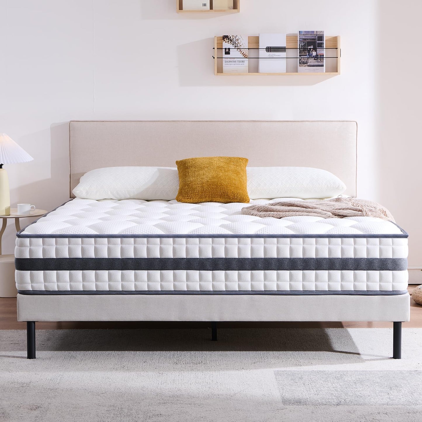 Saltea Twirest 160x200x22 cm hibrida pocket spring memory foam