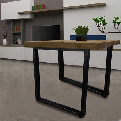 Picioare masa Jahof JHDLRT metal industrial 60 x 70 cm negre