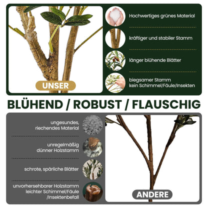 Planta artificiala maslin Guheake Olive Tree 5FT decor interior verde