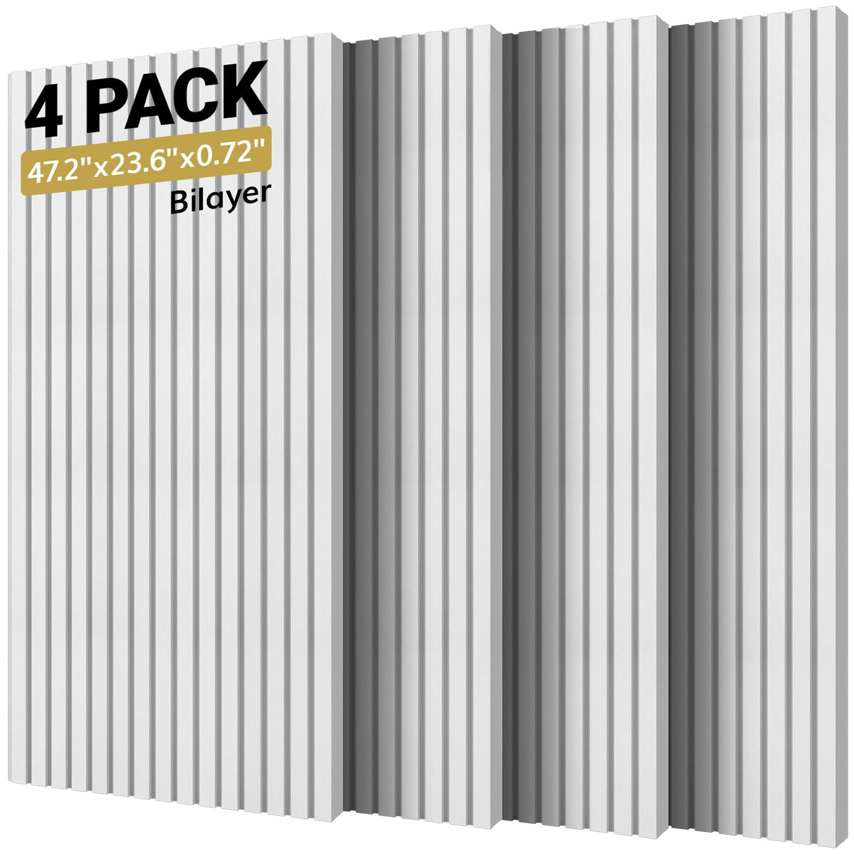 Panouri acustice TONOR 4 Pack 121.9 x 59.9 cm autoadezive