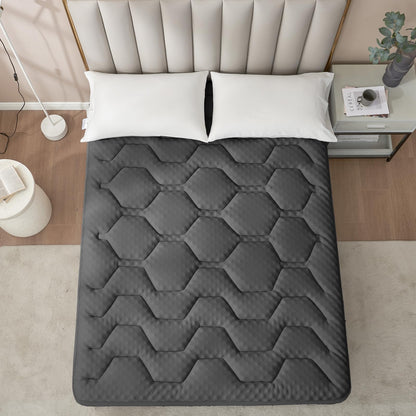 Topper saltea EHEYCIGA Gel 180x200 cm spuma cu memorie moale