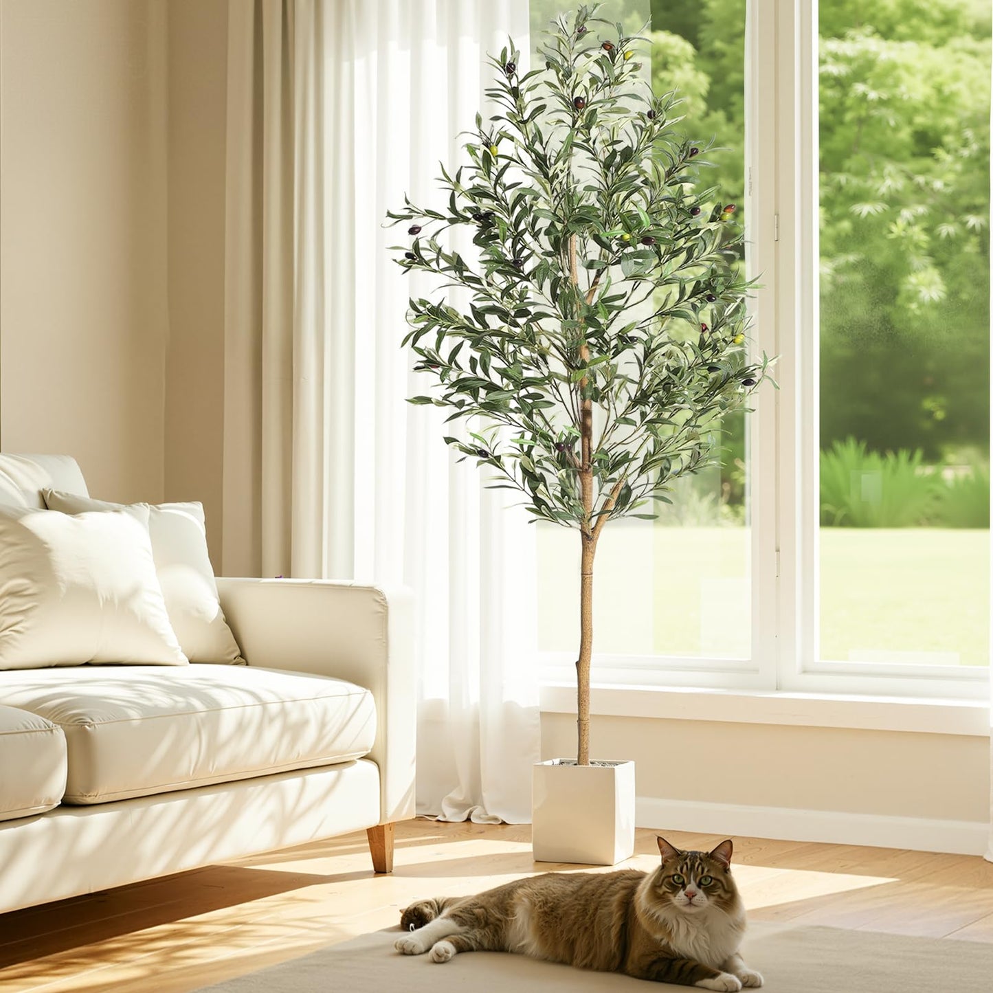 Maslin artificial HAUSPROFI 180 cm realist