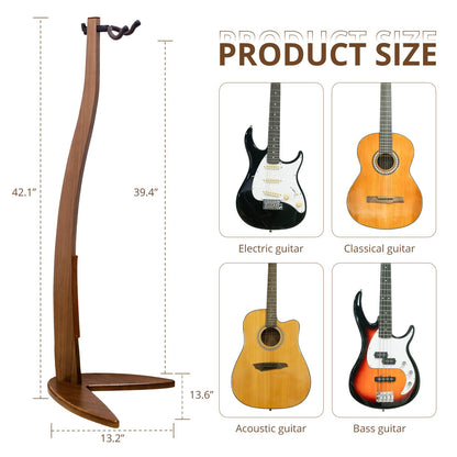 Suport chitara MUSO MA38-HSG lemn negru 106.7 cm