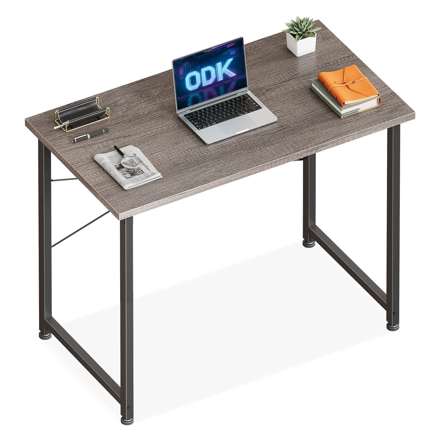 Birou ODK Small Desk 100x48 cm Alb Modern cu Sertar