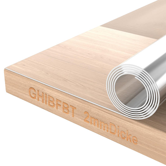 Fata de masa GHIBFBT Transparent 2 mm PVC impermeabil, taiabila