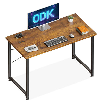 Birou ODK Small Desk 100x48 cm Alb Modern cu Sertar