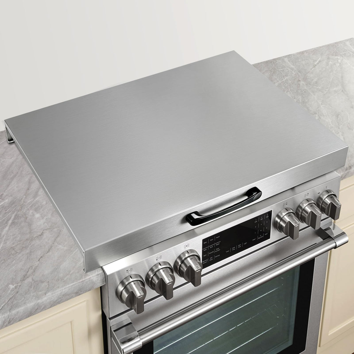 Protector plita YUCHENGTECH 76x56x7 cm inox spatiu suplimentar