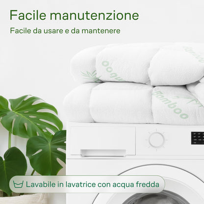 Niagara Topper saltea 160x190 Bamboo Matrimonial respirabil racoros