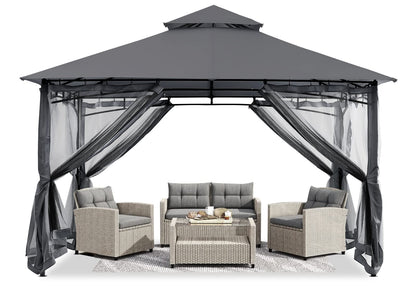 Foisor ABCCANOPY DP Gazebo26 2.5x2.5 m, plasa, impermeabil
