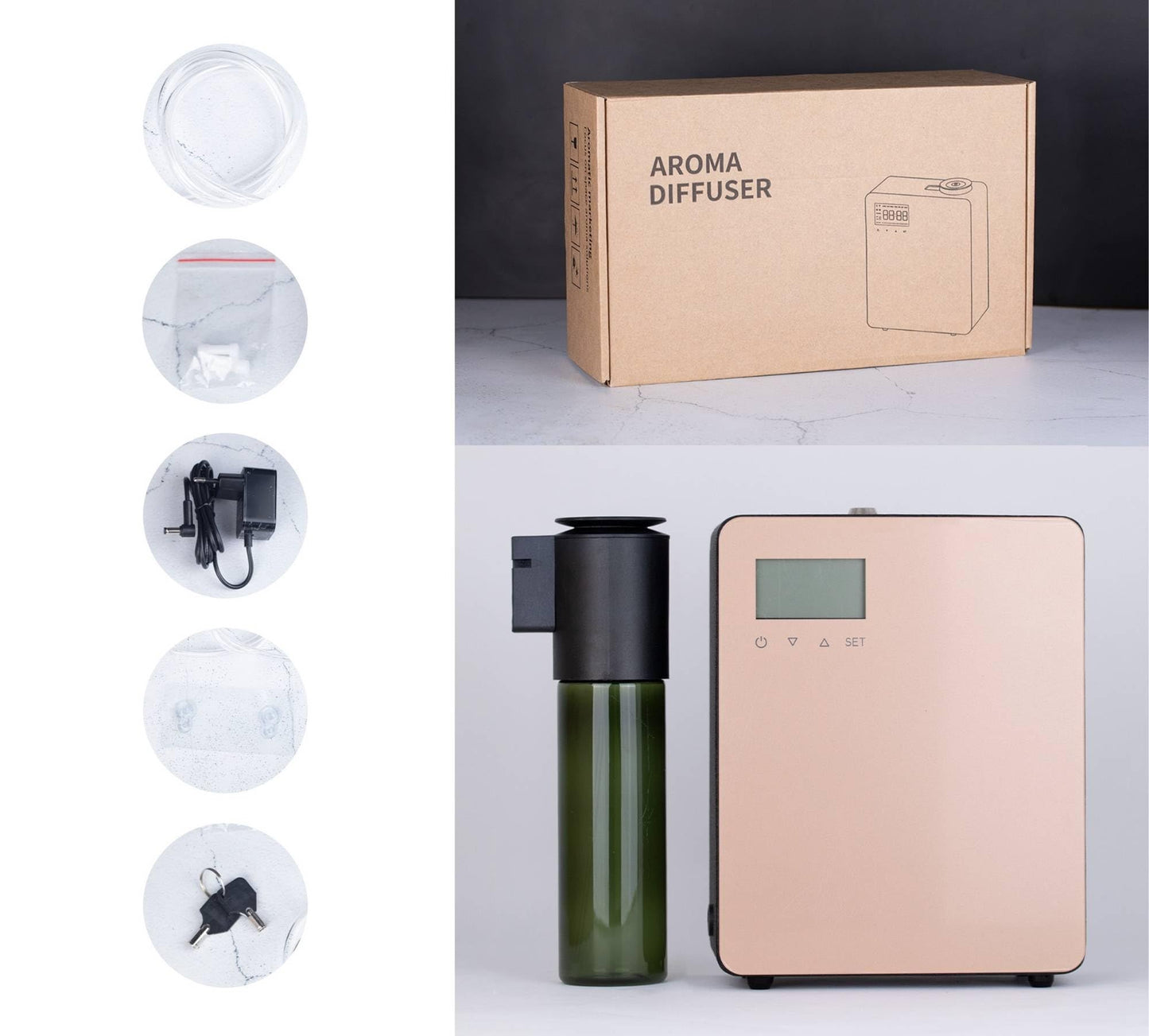 Difuzor arome Ombiance OmPro fara apa 12W control app