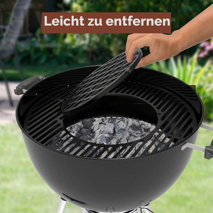 Gratar de gatit GFTIME din fonta pentru gratare Weber pe carbune de 57 cm