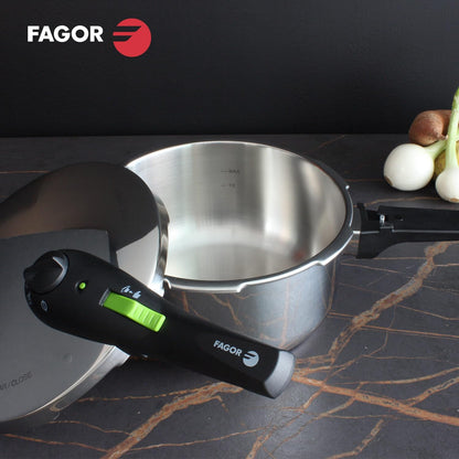 Oala sub presiune Fagor Commercial Rapid Xpress, 4 L, inox 18/10, inductie, 2 niveluri de presiune