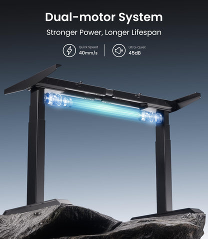 Birou MAIDeSITe T2 Pro Max reglabil electric 65-135 cm, 160 kg