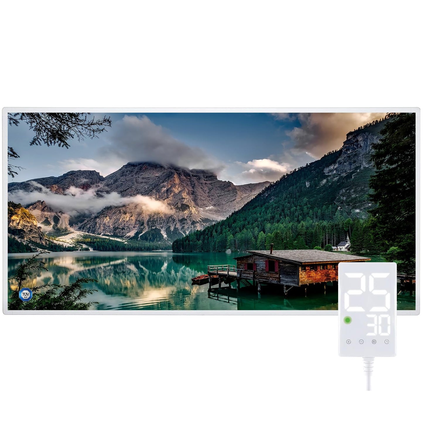 Incalzitor Infrared Hocosyme 1000W Lake, Termostat Tactil