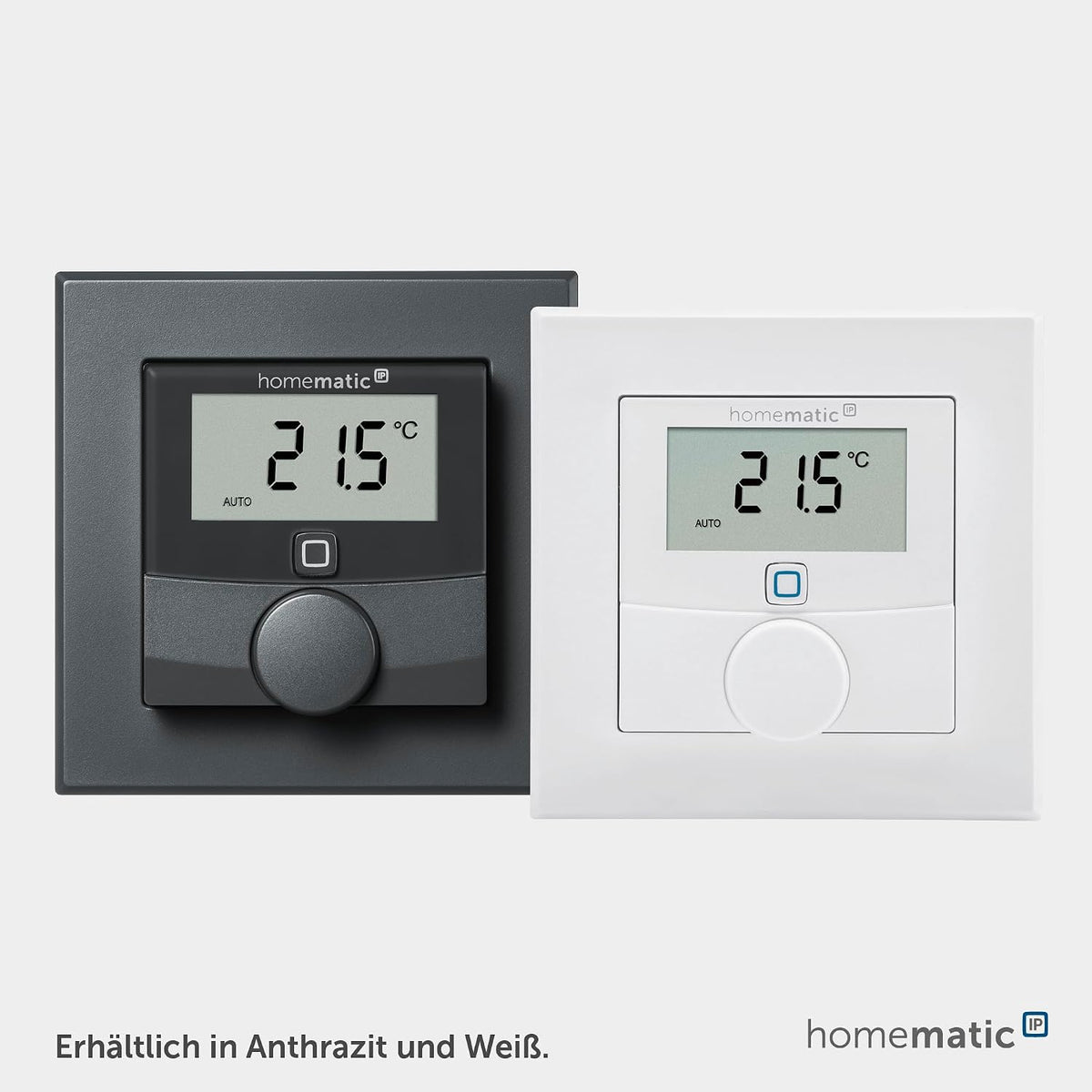 Termostat de perete Homematic IP cu iesire de comutare pentru intrerupatoare de marca