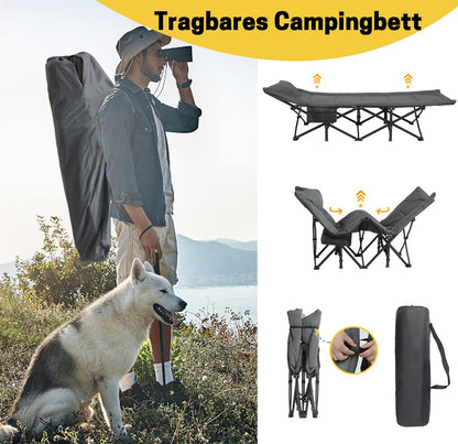 Pat camping ATORPOK SHOP Mh pliabil 200 kg cu perna integrata